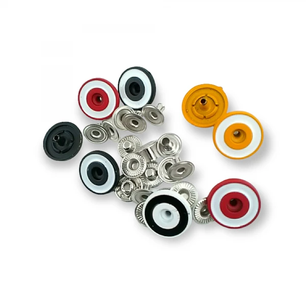Mineli Çıt çıt Düğme Metal Retro Tasarımlı 18 mm - 29 boy E 637
