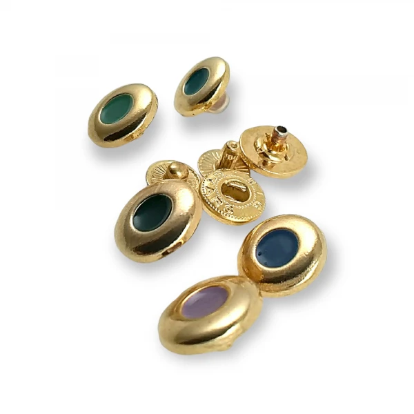 Enamel Snap Button Clothing Snap Fasteners 14 mm - 23 L E 668 Enamel Snap Button Clothing Snap Fasteners 14 mm - 23 L E 668