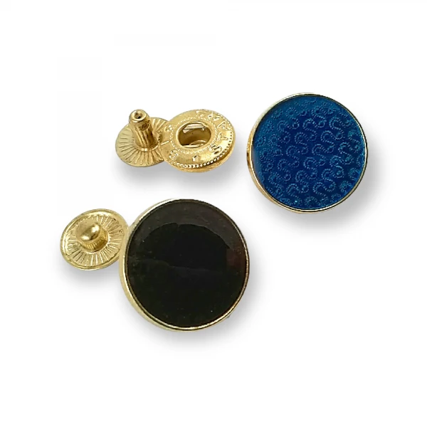 Transparent and Flat Enameled Outerwear Snap Button 18 mm 30 L E 731 Transparent and Flat Enameled Outerwear Snap Button 18 mm 30 L E 731