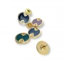 Enamel and Aesthetic Metal Snap Button 18 mm - 29 L E 746