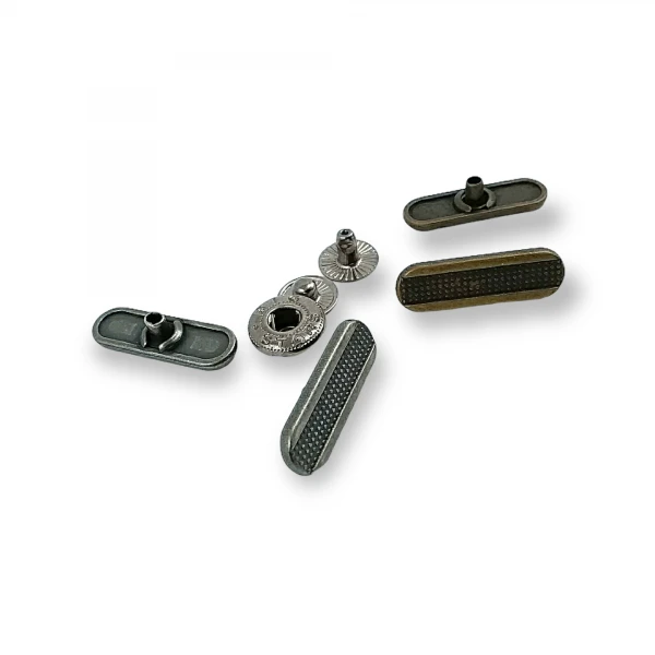 Stick Snap Button Coat and Bag Snap Fasteners 8 x 25 mm E 786 Stick Snap Button Coat and Bag Snap Fasteners 8 x 25 mm E 786