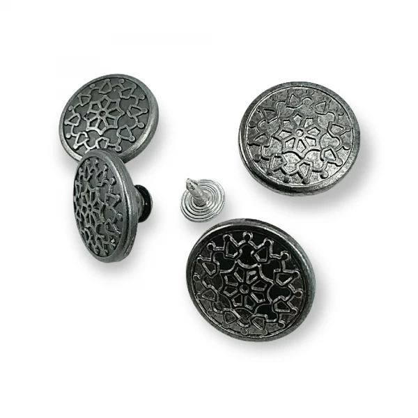 Patterned Jeans Button 20 mm 32 L E 1011 Patterned Jeans Button 20 mm 32 L E 1011