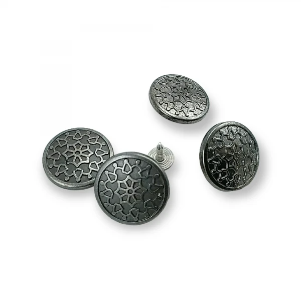Patterned Jeans Button 20 mm 32 L E 1011 Patterned Jeans Button 20 mm 32 L E 1011