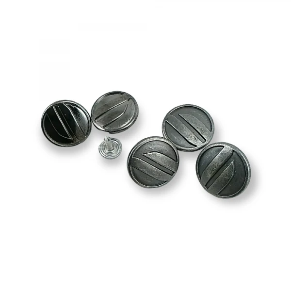 Aesthetic Patterned Jeans Button 16 mm 26 L E 1019 Aesthetic Patterned Jeans Button 16 mm 26 L E 1019