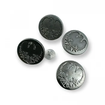 Jeans Button - Metal Jeans Button - Snap Button 19 mm  30 L E 1080