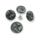 Jean Button Rivet Nails - Straw Pattern 19 mm 30 L E 1118 Jean Button Rivet Nails - Straw Pattern 19 mm 30 L E 1118