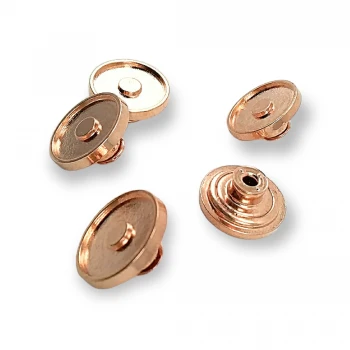 Mineli Sade Kot Düğmesi 17 mm 27 Boy E 1176