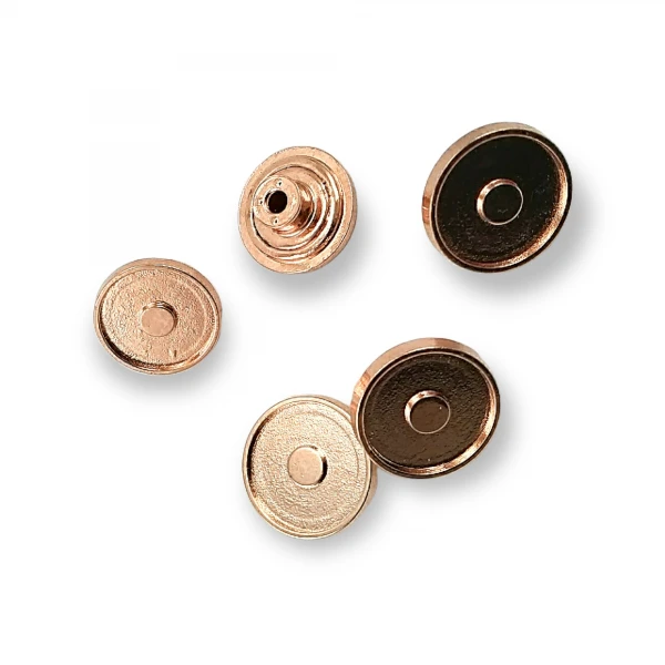 Enameled Plain Jeans Button 17 mm 27 L E 1176 Enameled Plain Jeans Button 17 mm 27 L E 1176