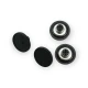 Enameled Plain Jeans Button 17 mm 27 L E 1176 Enameled Plain Jeans Button 17 mm 27 L E 1176