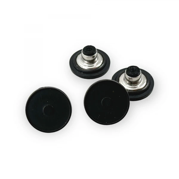 Enameled Plain Jeans Button 17 mm 27 L E 1176 Enameled Plain Jeans Button 17 mm 27 L E 1176