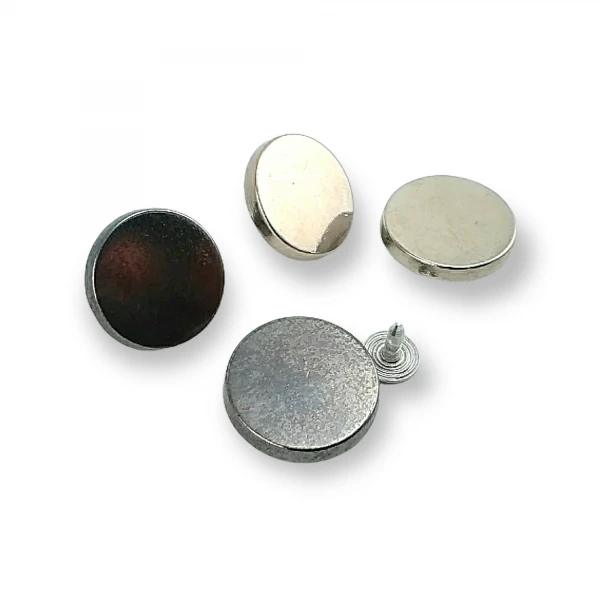 Jeans Button Flat Coin Shape 20.5 mm 32 L E 1395 Jeans Button Flat Coin Shape 20.5 mm 32 L E 1395