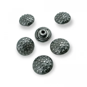 Jeans Button Embossed Dot Pattern 17 mm 28 L E 164