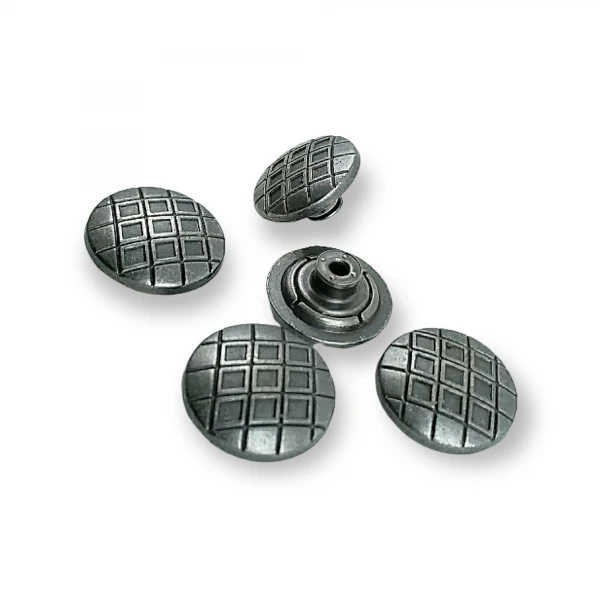 Kot Düğme Mineli Düğme Kare Desenli 20 mm  32 boy E 223
