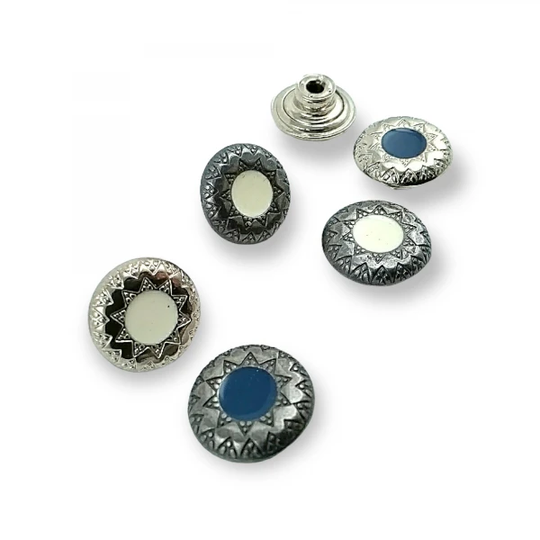 Jeans Button Enamel Jenas Button 15 mm 24 L E 504 Jeans Button Enamel Jenas Button 15 mm 24 L E 504