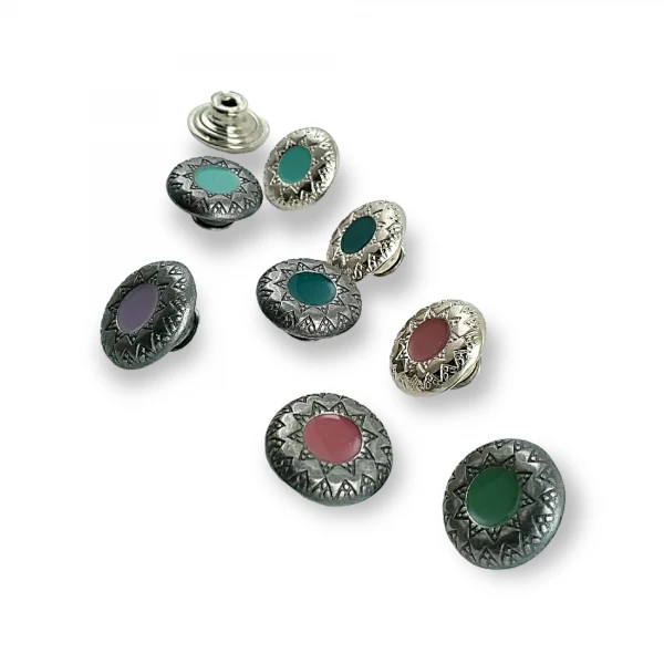 Jeans Button Enamel Jenas Button 15 mm 24 L E 504 Jeans Button Enamel Jenas Button 15 mm 24 L E 504