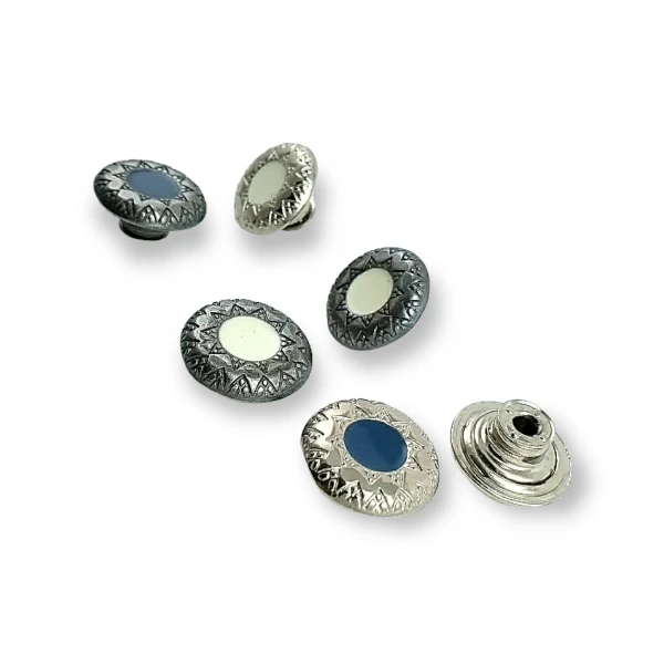 Jeans Button Enamel Jenas Button 15 mm 24 L E 504 Jeans Button Enamel Jenas Button 15 mm 24 L E 504