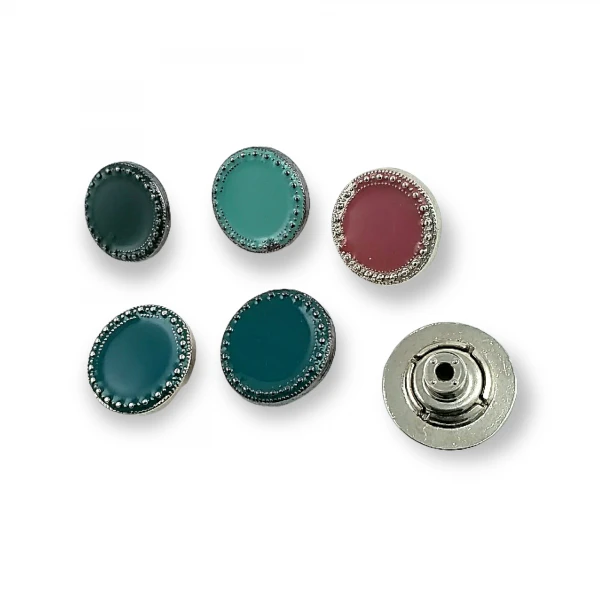 Desenli ve Mineli Kot Düğmesi 22 mm 34 Boy E 575