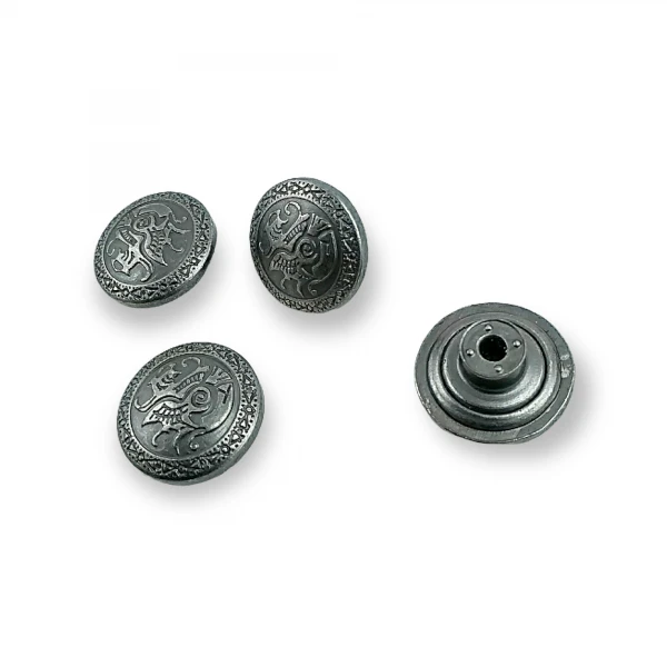 Logolu Kot Düğmesi 17 mm 28 Boy E 638