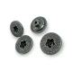 Ortası Çiçek Şekilli Noktalı Kot Düğmesi 20 mm 32 Boy E 834