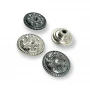 Patterned Jeans Button 17 mm 28 L E 857