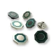 Octagonal Design and Enamel Jeans Button 17 mm 28 L E 863 Octagonal Design and Enamel Jeans Button 17 mm 28 L E 863