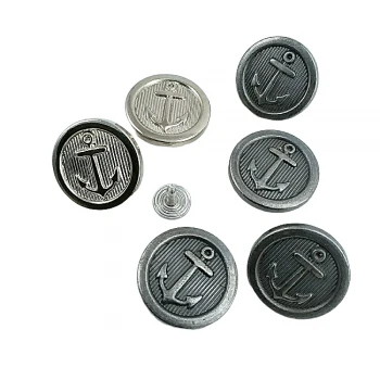 Çapa Desenli Kot Düğmesi 20 mm 32 Boy E 905