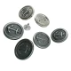 Çapa Desenli Çakma düğme 17 mm 28 Boy E 906 Çapa Desenli Çakma düğme 17 mm 28 Boy E 906