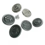 Çapa Desenli Çakma Düğme  17 mm 28 Boy E 906