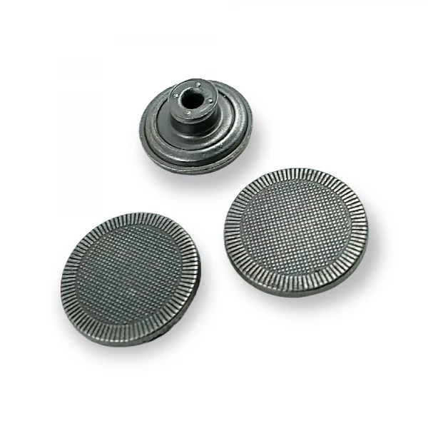 Dotted Stripe Fastening Button 16 mm 26 L E 974 Dotted Stripe Fastening Button 16 mm 26 L E 974