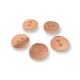 Plain Two Hole Metal Button 18 mm - 28 L  E 1547