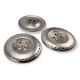 Four Hole Metal Sewing Button 25 mm 40 L E 460 Four Hole Metal Sewing Button 25 mm 40 L E 460