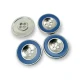 İki Delikli Mineli Metal 25 mm 40 boy Düğme Mont ve Trençkot Düğmesi E 774