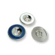 İki Delikli Mineli Metal 25 mm 40 boy Düğme Mont ve Trençkot Düğmesi E 774