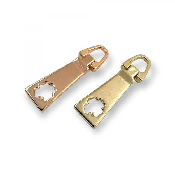38 mm x 10 mm Fermuar Elciği Yonca Desen B 120