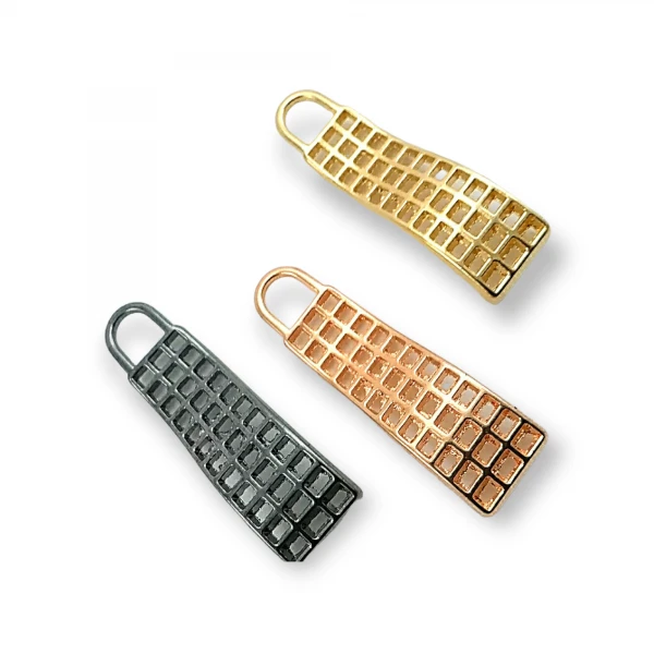 Zipper Handle 38mm Metal Stylish Design B 65 Zipper Handle 38mm Metal Stylish Design B 65