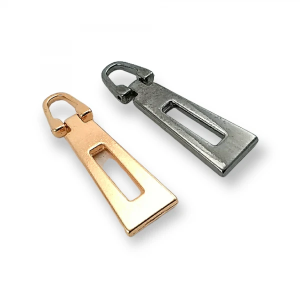 Metal Fermuar Elciği 30 mm  Şık Tasarım E 1597