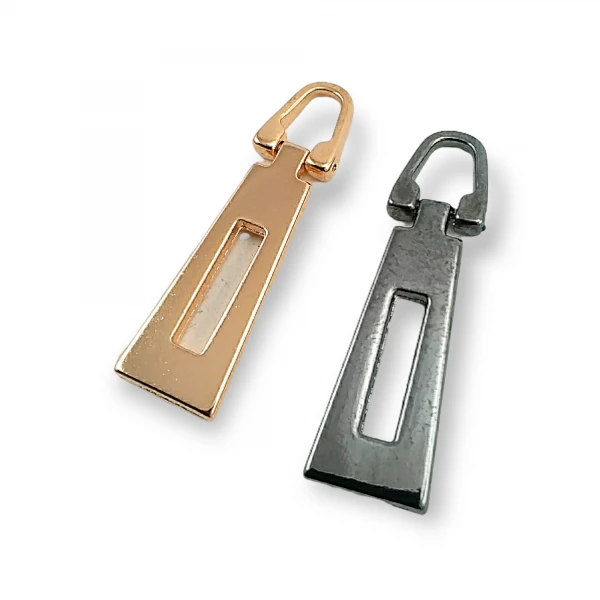 Metal Fermuar Elciği 30 mm  Şık Tasarım E 1597