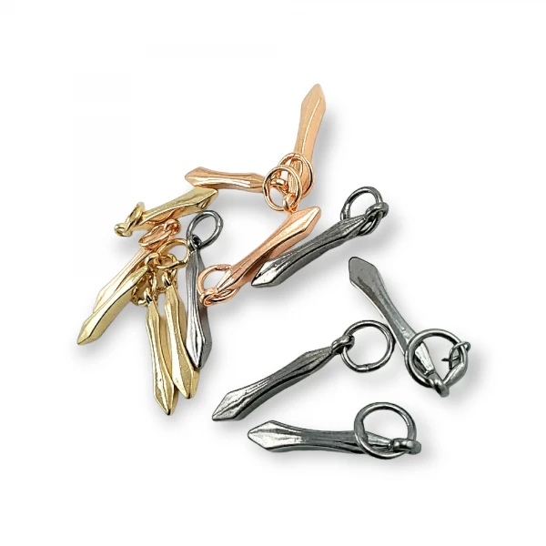 Zipper Pullers 37 mm Elegant Design E 1756