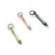 Zipper Pullers 37 mm Elegant Design E 1756