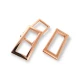 Metal Eyelet Rectangle Shape 40 x 20 mm E 1983 Metal Eyelet Rectangle Shape 40 x 20 mm E 1983