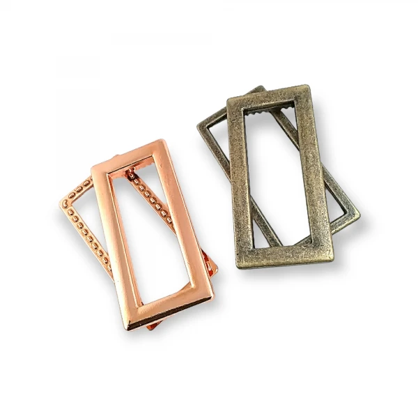 Metal Eyelet Rectangle Shape 40 x 20 mm E 1983 Metal Eyelet Rectangle Shape 40 x 20 mm E 1983