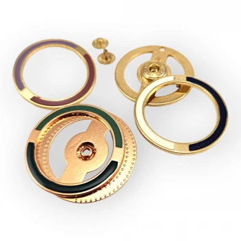Coat Snap Fasteners 4 cm Loop Snap Button Enameled Snap Fasteners Е 1311