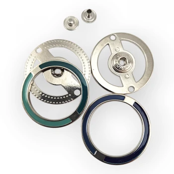 Coat Snap Fasteners 4 cm Loop Snap Button Enameled Snap Fasteners Е 1311