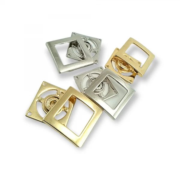 Mont , Kaban ve Ceket için Metal Çıtçıt Düğme 32 x 32 mm Е 1831