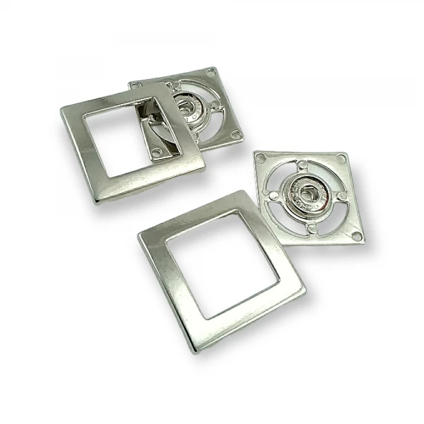 Mont , Kaban ve Ceket için Metal Çıtçıt Düğme 32 x 32 mm Е 1831