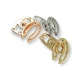 Coat and Jacket Metal Snap Button 40 x 22 mm E 1839
