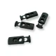 Metal Cord Lock with 6 mm Lace-up Entry Double Hole Stopper E 214 Metal Cord Lock with 6 mm Lace-up Entry Double Hole Stopper E 214