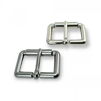 Roller Buckle, 3 cm  Roller Heel Bar Metal - Belt Buckle E 1355