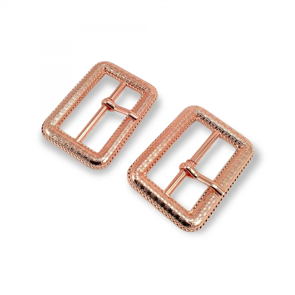 Dekoratif Desenli Kemer ve Çanta Tokası 3 cm E 569