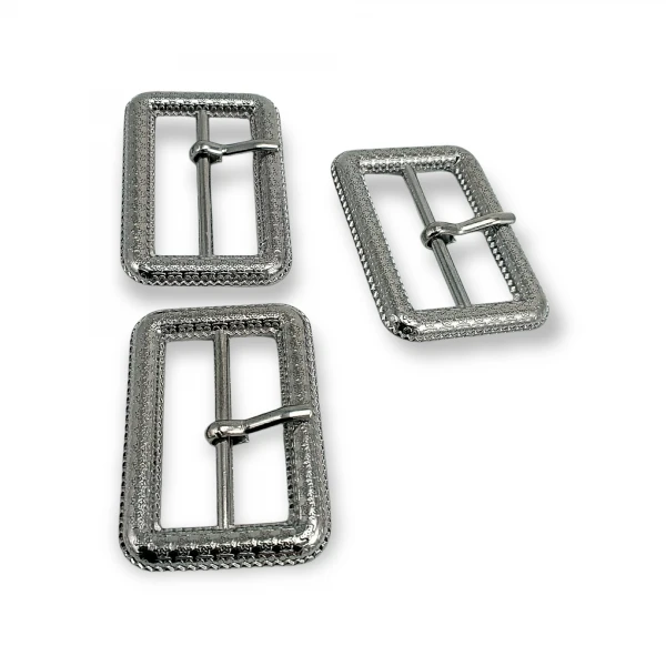 Dekoratif Desenli Kemer ve Çanta Tokası 3 cm E 569
